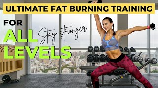 Weight Loss Workout: My Ultimate Fat Burning Cardio Strength Metabolic Training | Juliette Wooten