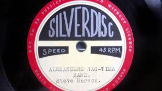 Unissued 1960 Rock & Roll - STEVE BARRON - Alexander's RB UK 1960 Silverdisc Acetate Unknown
