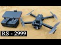 Best Dual Camera Foldable Drone With Wi-Fi App Control & Brushless Motor