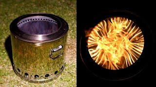 Campfire Stove AllStar Stove Fire Pit Review - Secondary Combustion Wood Pellet Burning Stove