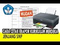 Cara Cetak erapor SMP Kurikulum Merdeka