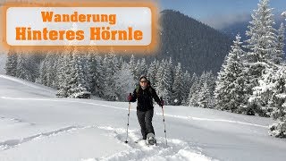 Bayern: Schneeschuhwanderung aufs Hintere Hörnle