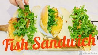 Fish Sandwich 鳕鱼三明治 #sandwich #三明治