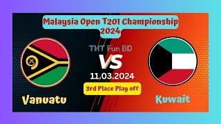 Vanuatu vs Kuwait | VAN v KUW | Vanuatu Open T20I Championship Live Score Streaming & Updates 2024