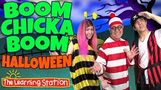 Halloween Songs for Kids👻  Boom Chicka Boom Halloween Song 👻 Kids Songs by The Learning Station