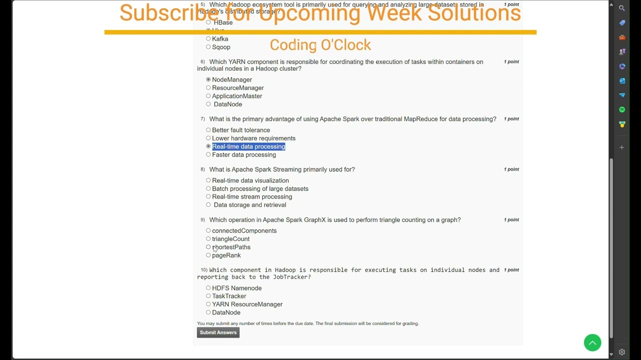 Nptel Big Data Computing Week 1 Assignment Solution August 2024 Iit Nptel Big Data Computing Week 1 Assignment Solution August 2024 Iit