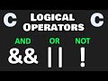 Logical operators are ❗easy