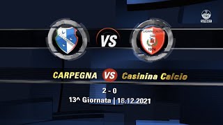 Carpegna - Casinina Calcio 2-0 (sintesi)