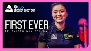 Bai Yulu's FIRST EVER Televised Win! 🙌 | 9Club Snooker Shoot Out 2024