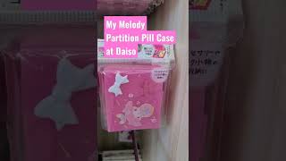 My Melody Partition Pill Case at Daiso | Daiso Finds | #shorts #mymelody #daisofinds