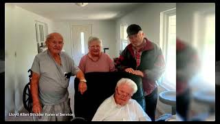 Lloyd Allen Stickler Funeral Service