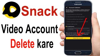 How to Delete Snack Video Account Permanently | Snack Video App Account kaise Delete kare