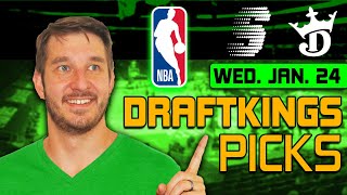 DraftKings NBA DFS Lineup Picks Today (1/24/23) | NBA DFS ConTENders