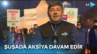 Xankəndi yolunda etirazlar davam edir: aksiyanın 11-ci günündə yaşananlar BİRBAŞA BAĞLANTIDA