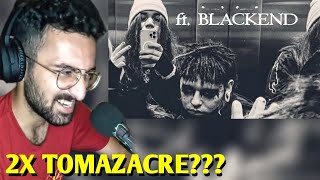 TOMAZACRE ft BLACKENED 🦇 - EXTREME NASTY RIDDIM FREESTYLE 🦇 REACTION