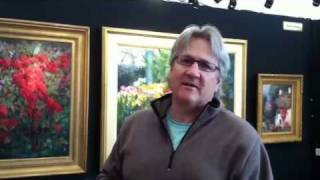 Scott Wallis at the Arizona Fine Art Expo