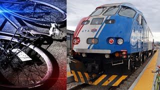 Cyclist hit, killed by FrontRunner train in Murray