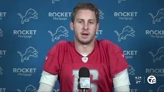 Jared Goff hoping to play in Lions season finale