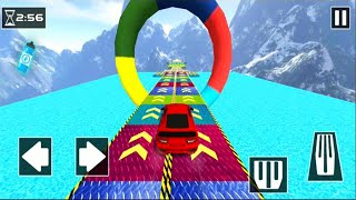 Racing Car Stunts- Mega Ramp Car Driving 2020 - Android GamePlay - Car Games Android