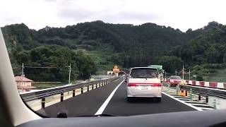 2017.8.20 京奈和自動車道　御所南から五条北