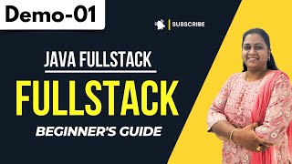 Java FullStack Demo 01 | FullStack | Beginner's Guide | +91 8978345335
