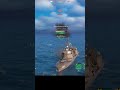 js akizuki damage with df 12 nuclear missile🔥 modern warships shorts