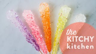 DIY Rock Candy // The Kitchy Kitchen