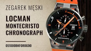 Zegarownia.pl LOCMAN MONTECRISTO CHRONOGRAPH 051000BKFOR0GOO