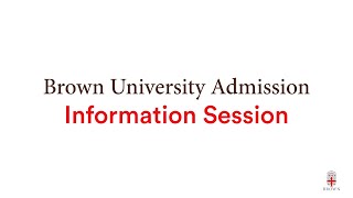 Virtual Information Session - Introduction to Brown