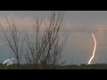 Distant Kansas Bow Echo & Lightning - 5/9/2023