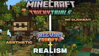 TEXTURE PACK MIZUNO'S 16 CRAFT + REALISM VFX ADD-ON || MCPE 1.21+ || AESTHETIC | SUPPORT LOW END