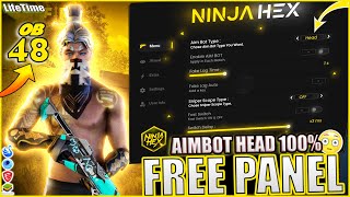 FREE PANEL PC OB48 GRATIS  WALLHACK | SPEED | SNIPER LIFETIME FREE FIRE 🎁| ANTI BAN 100 %| NINJA HEX