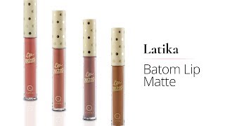 #MinutoMaquiADORO Batom Lip Matte - Latika  by Tudo em Dose Dupla