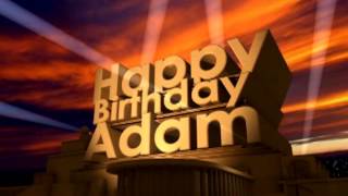 Happy Birthday Adam