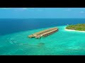 flying over maldives 4k video uhd calming music with beautiful natural film for stress relief