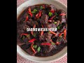 DAGING MASAK HITAM. Lauk special hujung minggu. Simple dan padu..🔥👍 #shorts