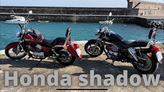 Ruta Honda VT SHADOW 125 y Kymco VENOX 250 | País Vasco 2022.