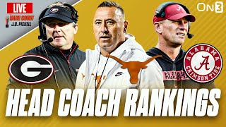 College Football Top 10 Coaches RANKINGS | Texas vs Texas A\u0026M Rivalry Health | Alabama Trajectory