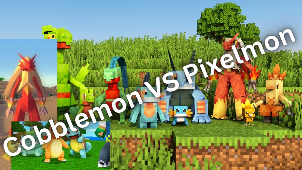 Cobblemon VS Pixelmon Which Is Better? Minecraft Mods - YouTube