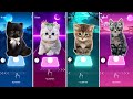 CUTE CATS WEDNESDAY LADY GAGA BLOODY MARY and SONGS BLACKPINK LISA MONEY vs JISOO FLOWER vs WHISTLE