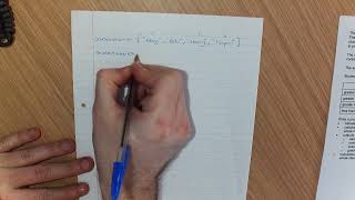 Part 1 - GCSE Computer Science - Handwritten - Python Array Question (Setting up the array)