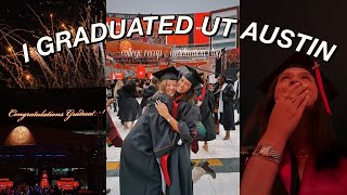 I GRADUATED COLLEGE : college recap & graduation vlog | The University of Texas at Austin