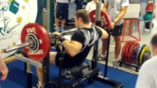 RAW Bench Press 137.5 KG @ 82kg - Eamon Lindsay of IRON UNDERGROUND