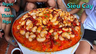 Hữu Bộ | Thử Thách Ăn Mâm Ngọc Kê Thiên Nga Khổng Lồ Xào Ớt Siêu Cay