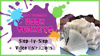 Book Turkey Take-And-Make Craft Tutorial