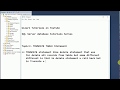 TRUNCATE TABLE Statement in SQL Server database