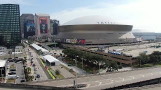 Superdome's Top Chefs Serve Food for Football