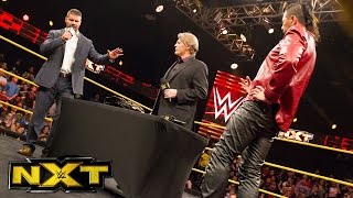 Shinsuke Nakamura and Bobby Roode sign their TakeOver contract: WWE NXT, Jan. 18, 2017