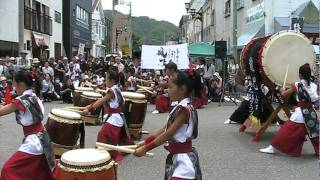 田島祇園祭 オープニング　龍巳会　2011.7.22