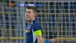 Днепр-1 - Динамо - 0:1. Гол: Вербича с пенальти (45+5`)